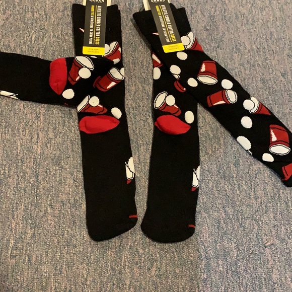 Beer Pong Socks - Pack of 2 - Picture 4 of 7